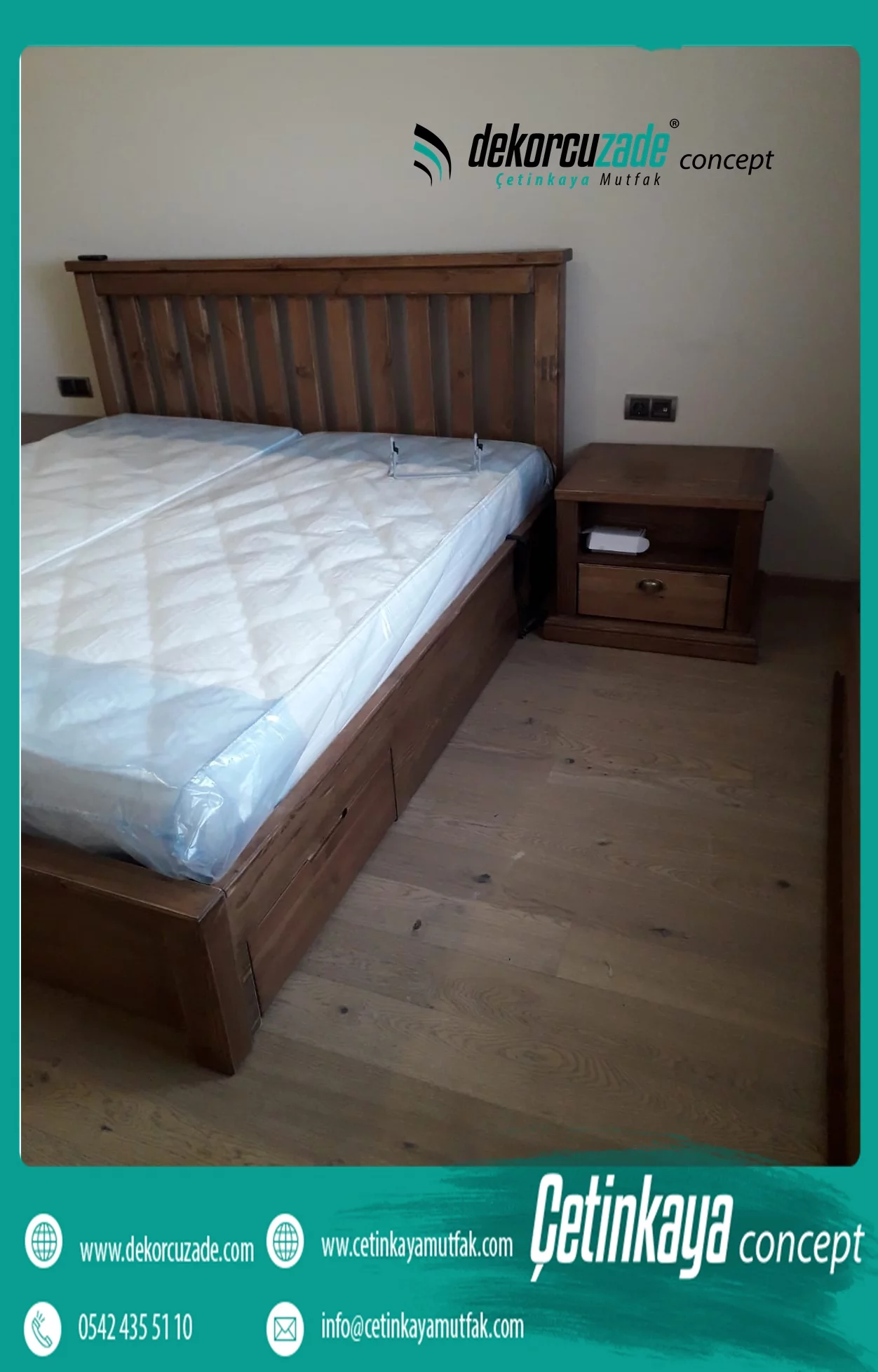 ankara ahşap karyola yatak