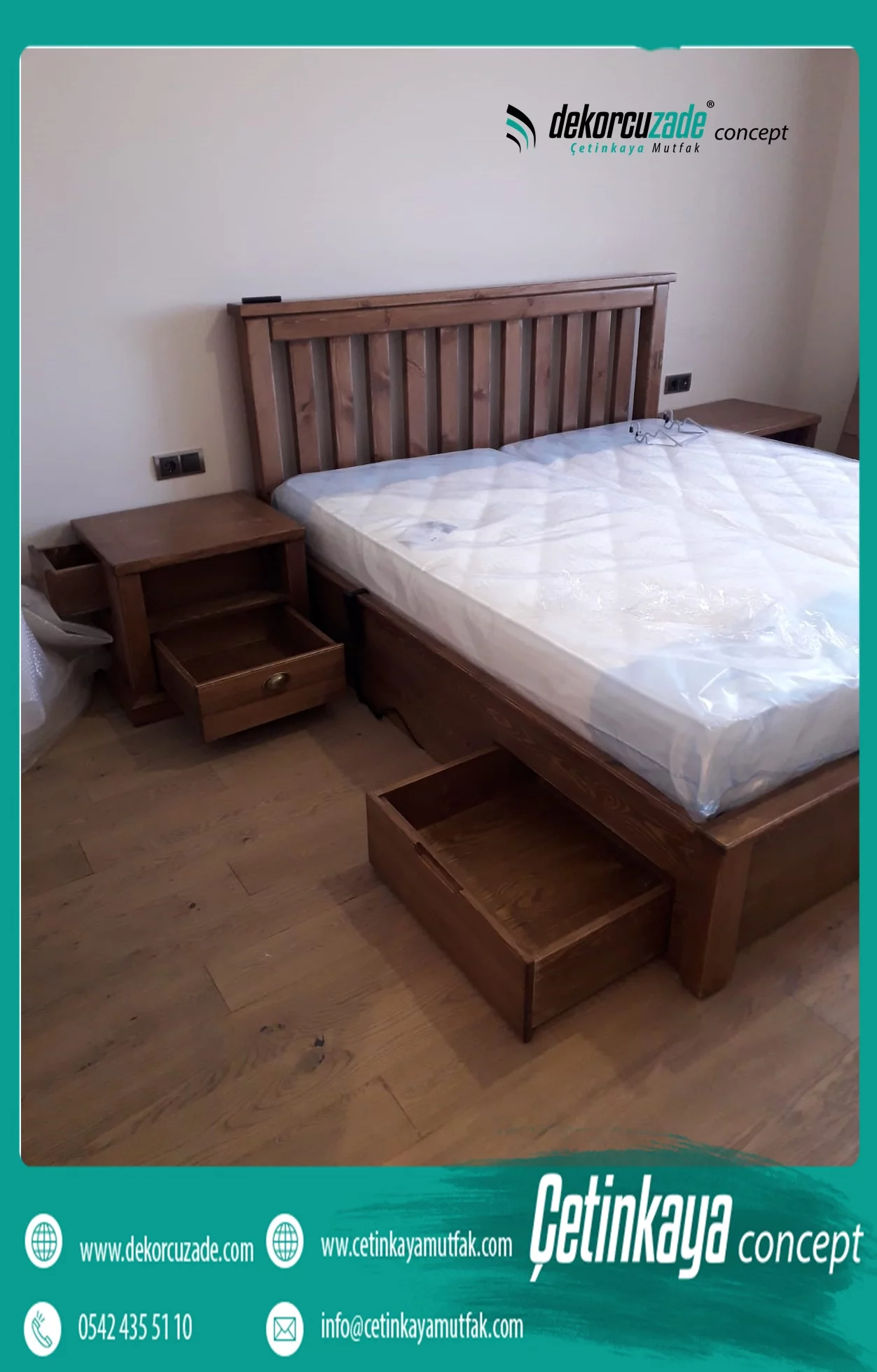 ankara ahşap karyola yatak