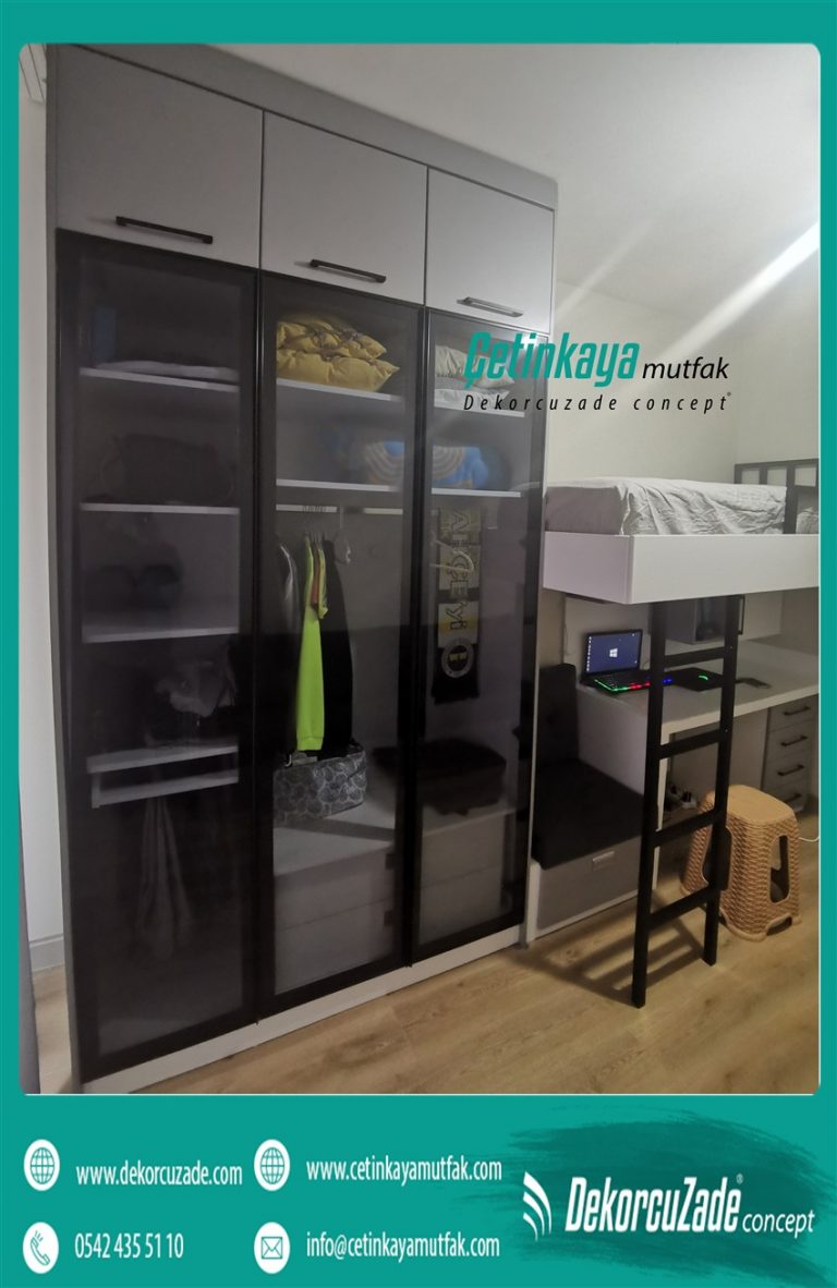 Sürgülü yatak odası, Ankara raydolap Ankara ev tadilatı