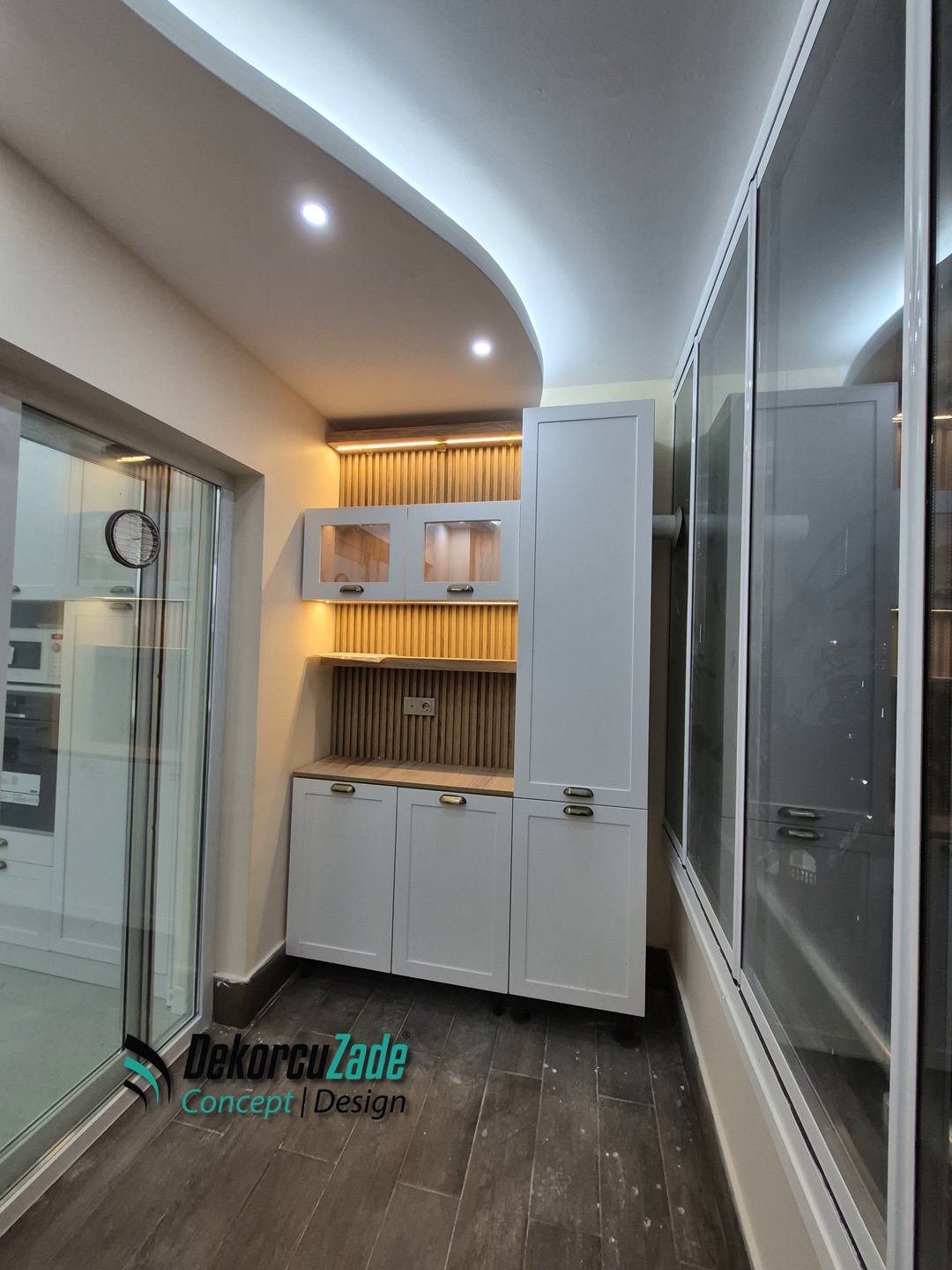 Ankara Vintage Mutfak Dolabı