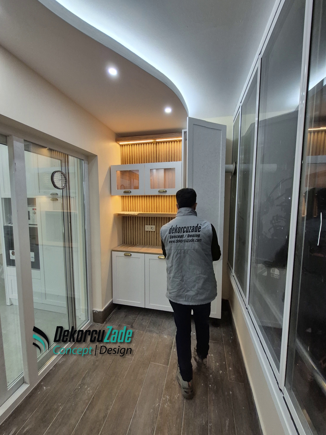 Ankara Vintage Mutfak Dolabı