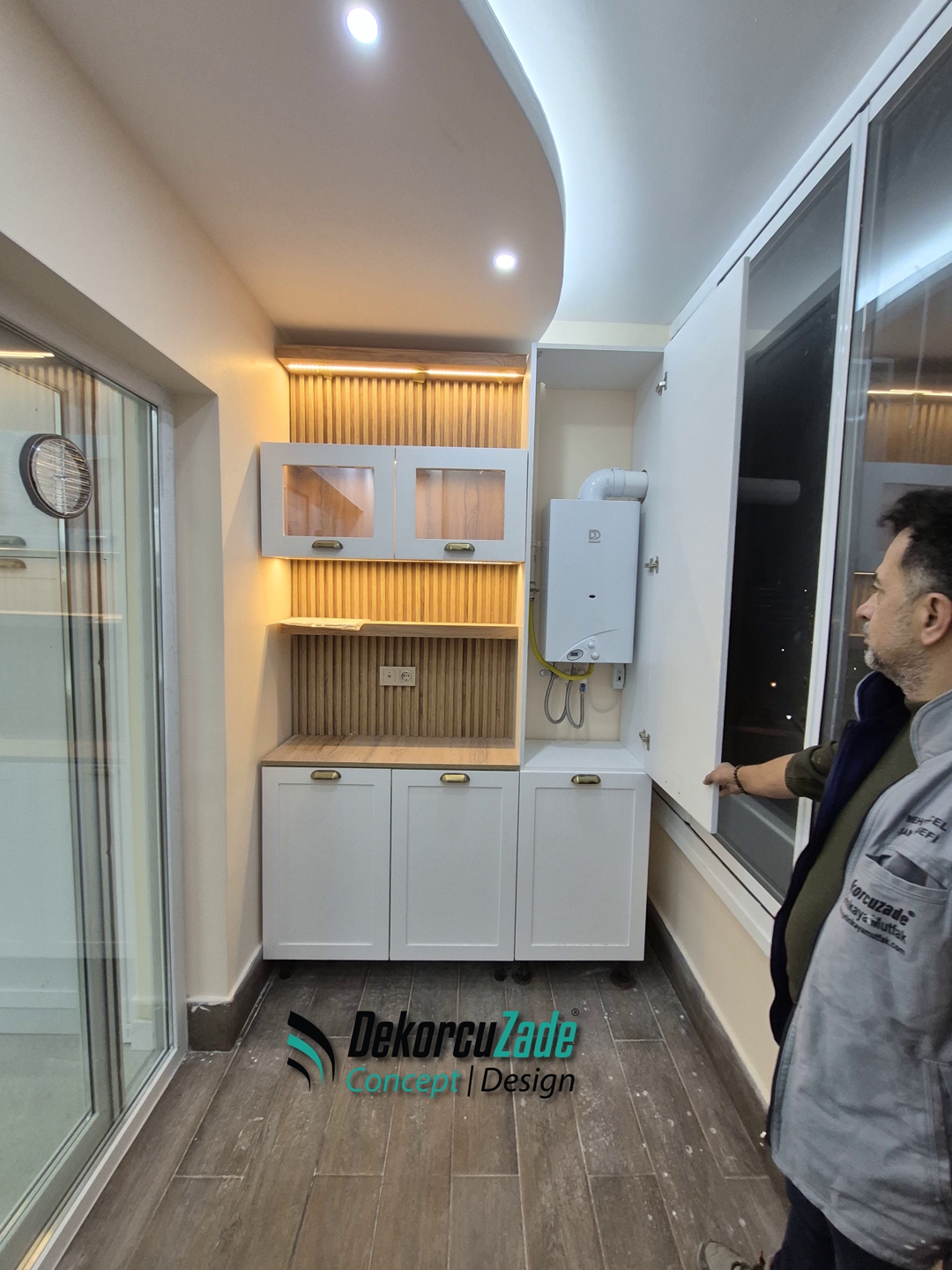 Ankara Vintage Mutfak Dolabı