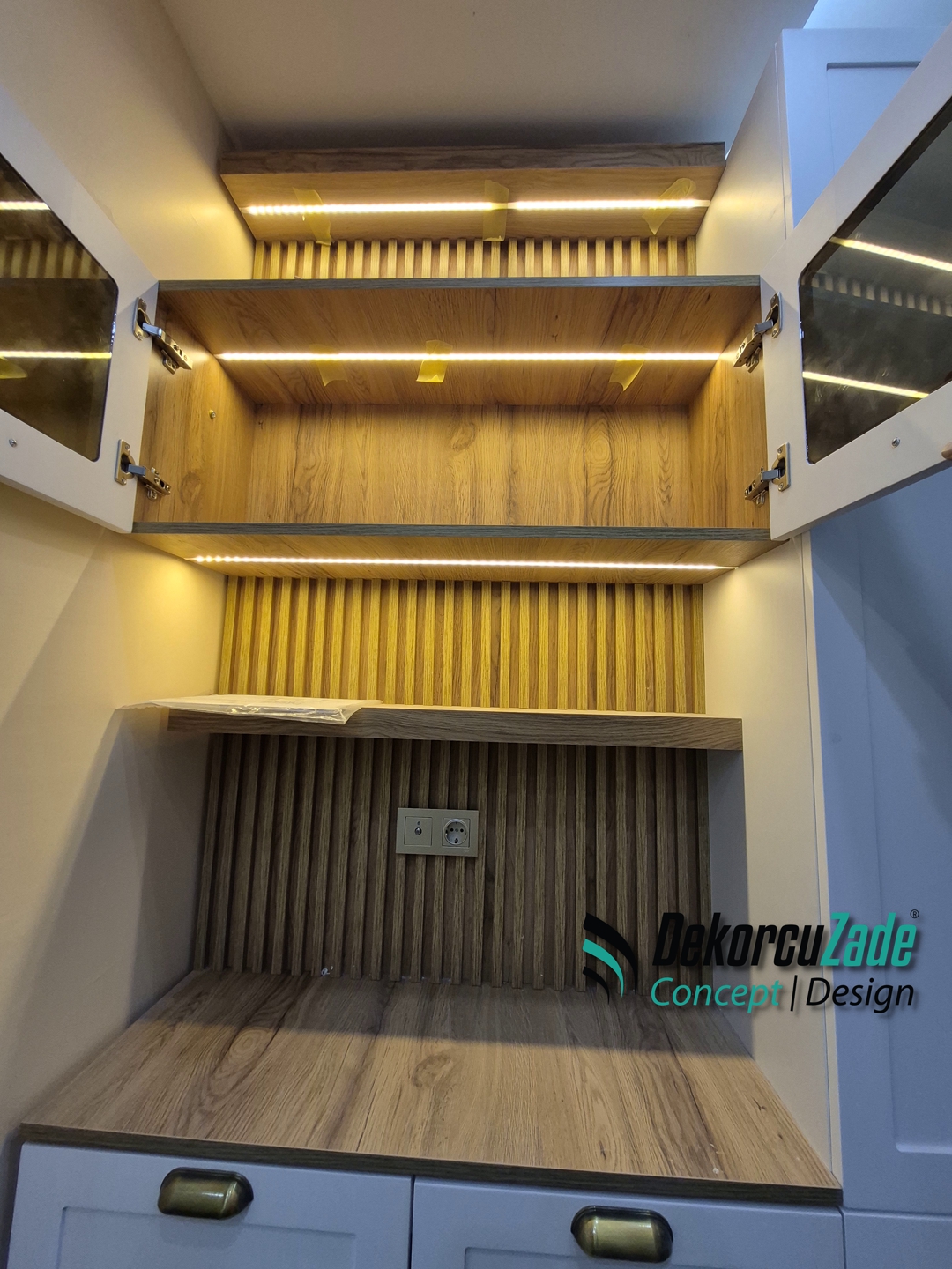 Ankara Vintage Mutfak Dolabı