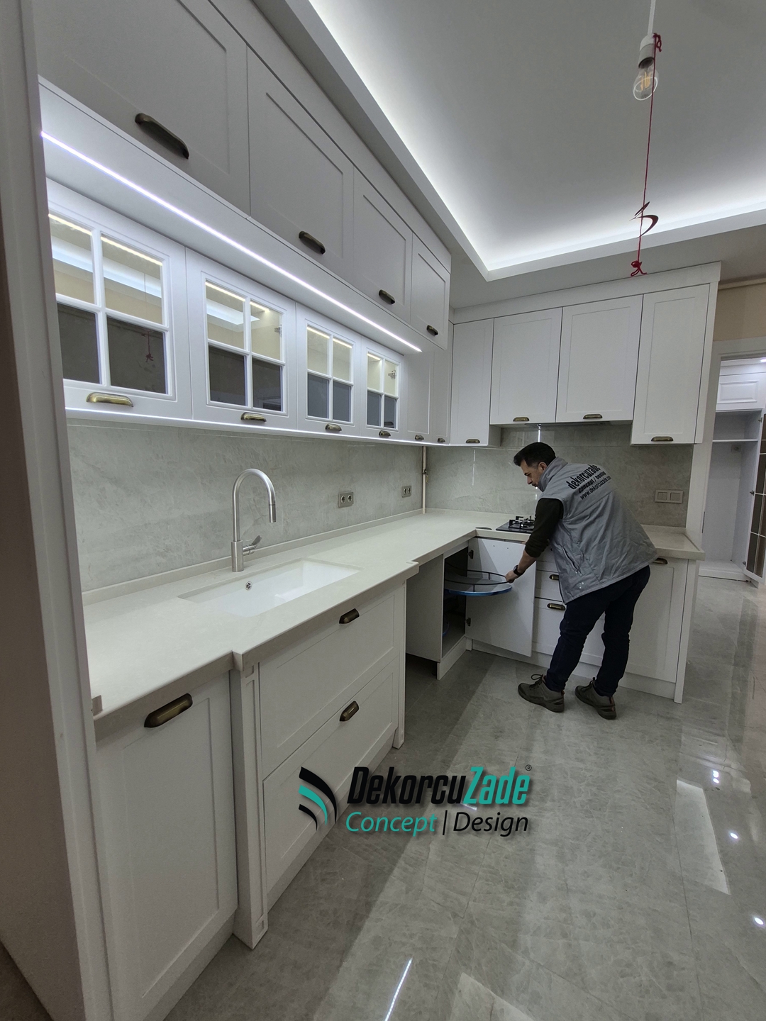 Ankara Vintage Mutfak Dolabı