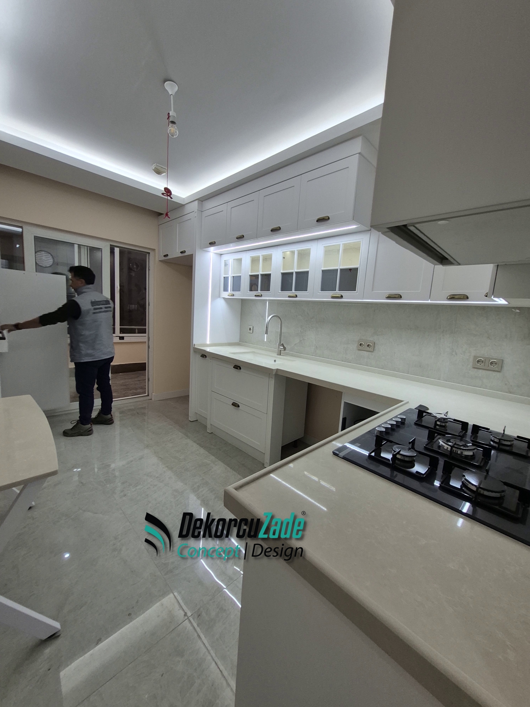 Ankara Vintage Mutfak Dolabı