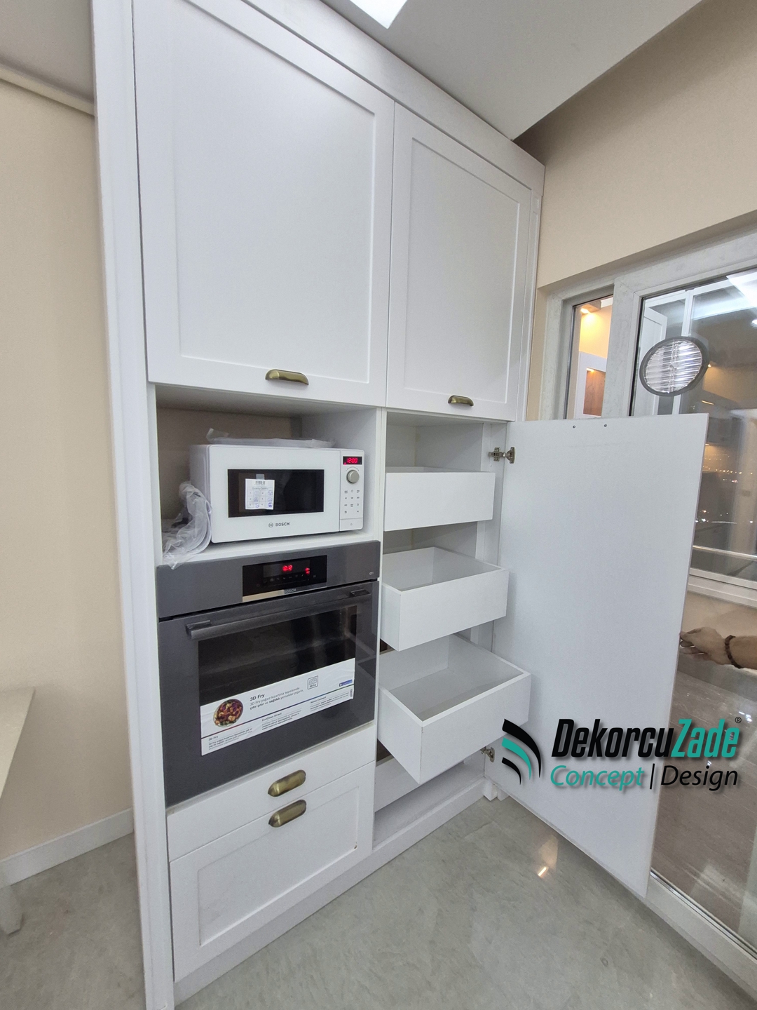 Ankara Vintage Mutfak Dolabı